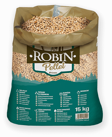 worek pelletu opałowego Robin do kupienia w Bielawie lub sklepie internetowym